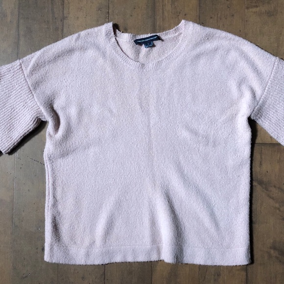 French Connection Urban Tiered-Sleeve Sweater Lg - Picture 3 of 3